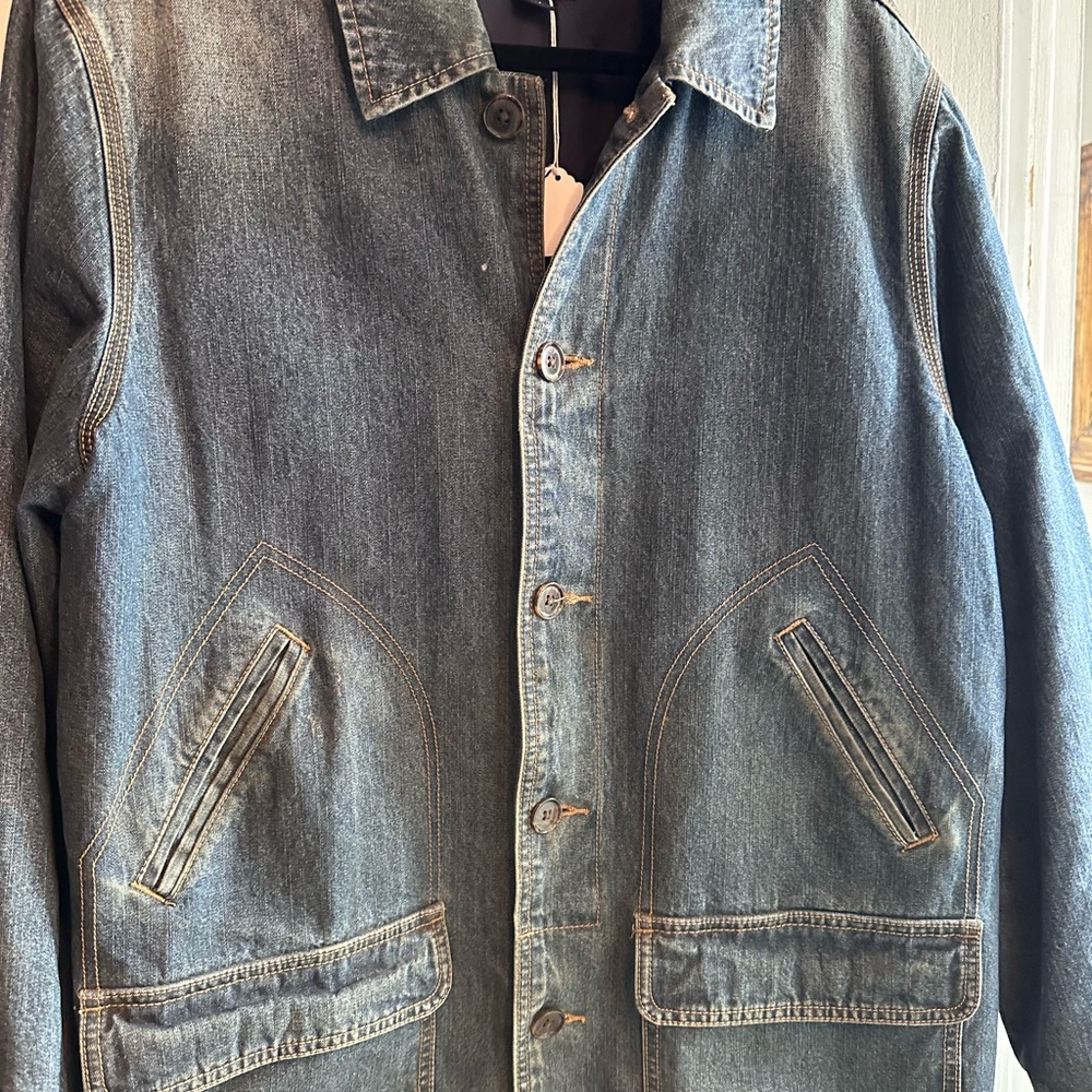 Levi's Blue Denim Shirt Jacket